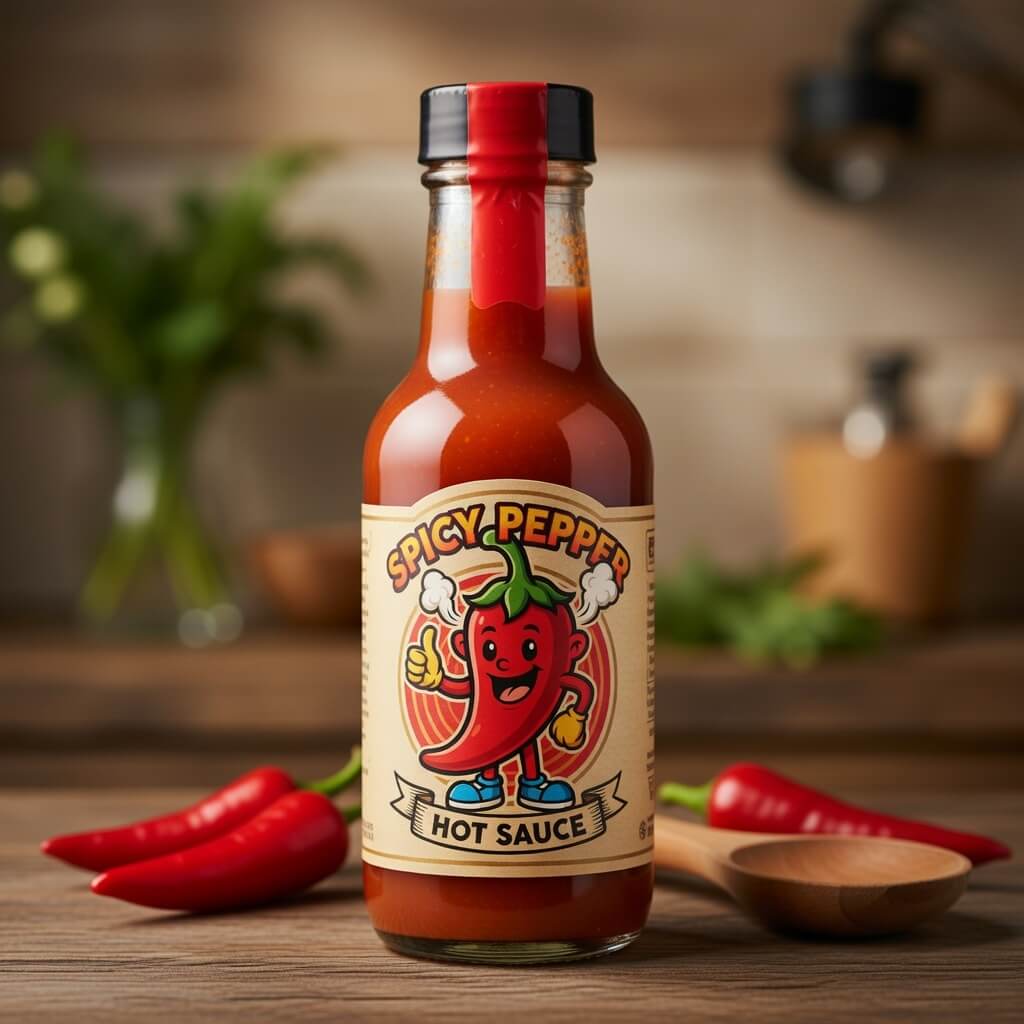 Wangu Chilli Hot Sauce Bottle
